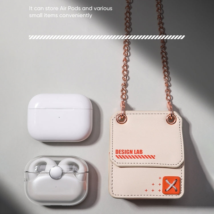 ROCK RPC3186 Dimensional Punk Bluetooth Earphone Storage Bag(Khaki)