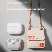 ROCK RPC3186 Dimensional Punk Bluetooth Earphone Storage Bag(Khaki)