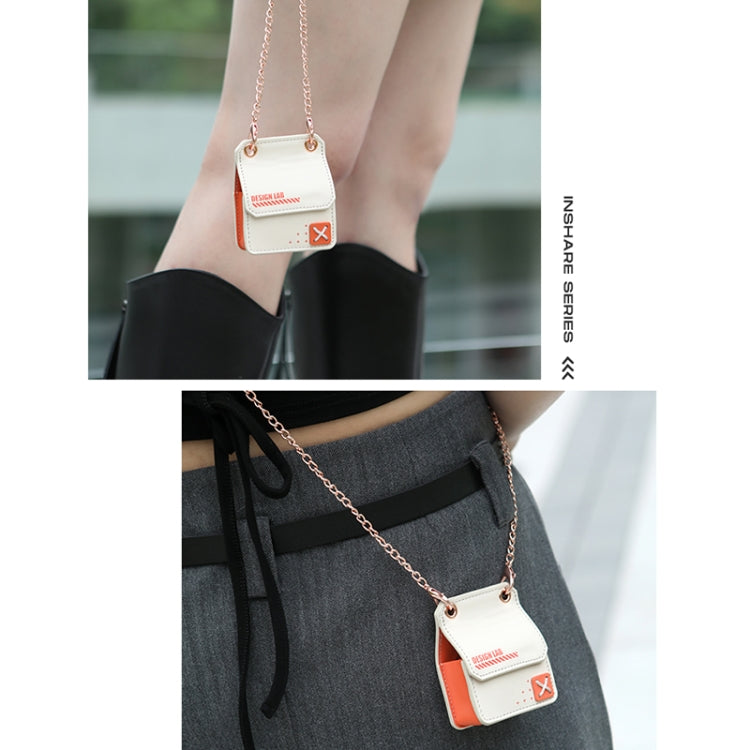 ROCK RPC3186 Dimensional Punk Bluetooth Earphone Storage Bag(Khaki)