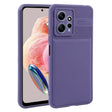 For Xiaomi Redmi Note 12 4G Twill Texture TPU Shockproof Phone Case(Purple) - free shipping - PMC TechLife - Order now!