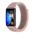 For Huawei Band 8 16mm Woven Nylon Loop Watch Band(Pinkish Color) - Watch Bands by PMC TechLife | Online Shopping South Africa | PMC TechLife