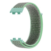 For Huawei Band 8 16mm Woven Nylon Loop Watch Band(Blue Sea)