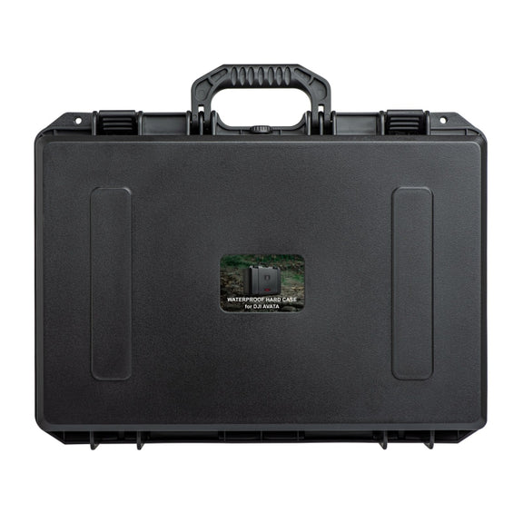 For DJI Avata STARTRC IP67 Water-resistant PP Suitcase Storage Box(Black)