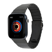 Ocean Metal Replacement Watch Band For Apple Watch 38mm(Black)