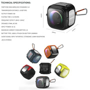 HOPESTAR Partyone mini Outdoor Wireless Bluetooth Speaker(Grey)