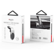 Yesido C64 Car Air Vent Strong Magnetic Phone Holder(Black)