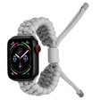 Stretch Plain Silicone Bean Watch Band For Apple Watch 7 41mm(Grey White) -  by PMC TechLife | Online Shopping South Africa | PMC TechLife