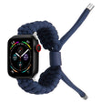 Stretch Plain Silicone Bean Watch Band For Apple Watch SE 2022 40mm(Navy Blue) -  by PMC TechLife | Online Shopping South Africa | PMC TechLife