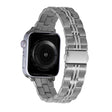 3-Beads Stripe Metal Watch Band For Apple Watch Ultra 49mm(Silver) -  by PMC TechLife | Online Shopping South Africa | PMC TechLife