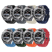 2pcs Regular Style For Huawei Watch Ultimate Silicone Replacement Watch Band(Dark Grey)