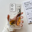 For Xiaomi Redmi K40 Oil Painting Electroplating TPU Phone Case(White) - free shipping - PMC TechLife - Order now!