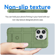 For iPhone 15 Pro Max Full Coverage Shockproof TPU Phone Case(Green)