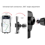 Yesido C71 Car Air Vent Rotatable Phone Holder(Black)