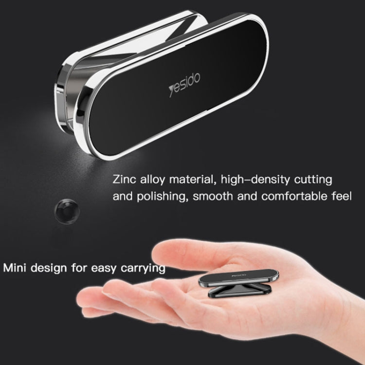 Yesido C82 Car 360 Degree Rotation Strong Magnetic Phone Holder(Black)