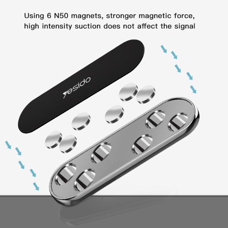 Yesido C83 Car Strong Magnetic Phone Holder(Black)