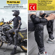 4 in 1 Elbow Pads Motolsg Motorcycle Bicycle Riding Protective Gear