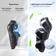 4 in 1 Elbow Pads Motolsg Motorcycle Bicycle Riding Protective Gear