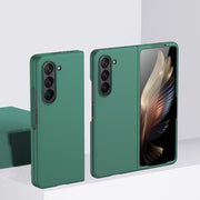 For Samsung Galaxy Z Fold5 Fuel Injection PC Skin Feel Phone Case(Green)