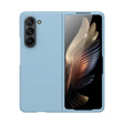 For Samsung Galaxy Z Fold5 Fuel Injection PC Skin Feel Phone Case(Sky Blue) - free shipping - PMC TechLife - Order now!