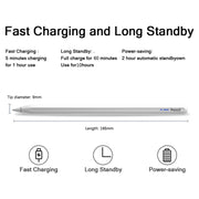 BP20Pro Magnetic Wireless Charging Active Bluetooth Stylus Pen(White)