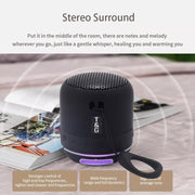 T&G TG294 TWS LED Mini Portable Wireless Stereo Sound Outdoor Speaker(Grey)