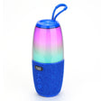 T&G TG644 5W High Power RGB Light Portable Bluetooth Speaker(Blue) - Waterproof Speaker by T&G | Online Shopping South Africa | PMC TechLife | Buy Now Pay Later Mobicred