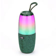T&G TG644 5W High Power RGB Light Portable Bluetooth Speaker(Dark Green) - Waterproof Speaker by T&G | Online Shopping South Africa | PMC TechLife | Buy Now Pay Later Mobicred