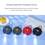 T&G TG648 TWS Outdoor Mini Portable Wireless Bluetooth Speaker with LED Light(Red)