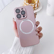 For iPhone 11 Magsafe Magnetic PC Shockproof Phone Case With Camera Lens(Rose Gold) - free shipping - PMC TechLife - Order now!