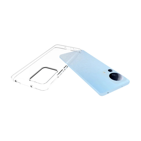 For Xiaomi 13 Lite 5G / Civi 2 5G Water-resistant Texture TPU Phone Case(Transparent)