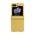 For Samsung Galaxy Z Flip5 Skin Feel PC Phone Case with Hinge(Yellow) - free shipping - PMC TechLife - Order now!