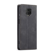 For Xiaomi Redmi Note 9 Pro/Note 9 Pro Max/Note 9s CaseMe 013 Multifunctional Horizontal Flip Leather Case, with Card Slot & Holder & Wallet(Black)