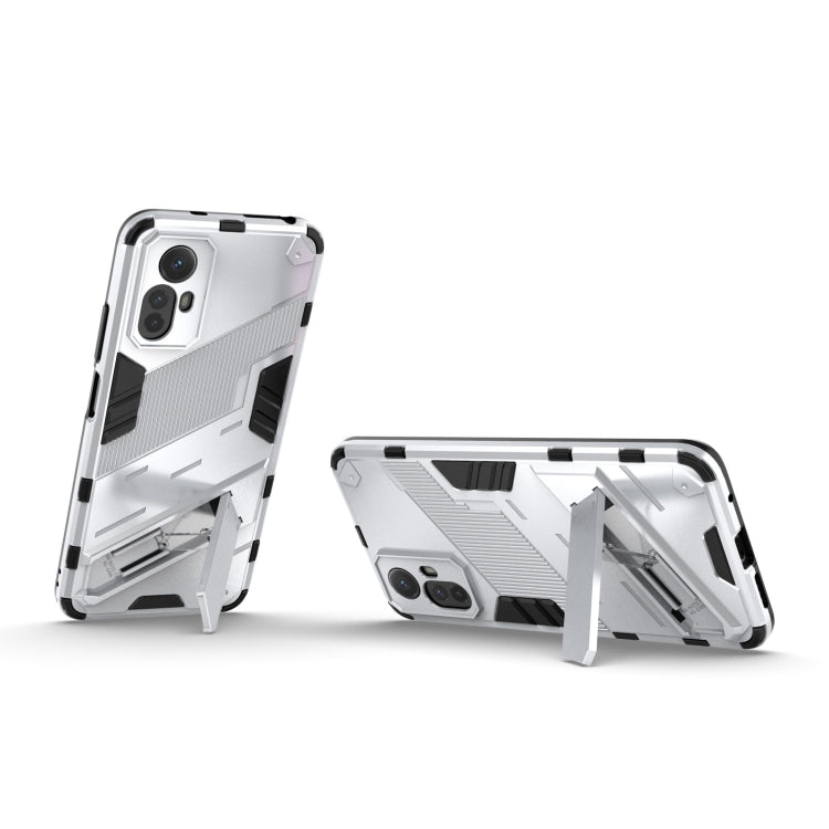 For Xiaomi Redmi Note 12S 4G Punk Armor 2 in 1 PC + TPU Phone Case(White)