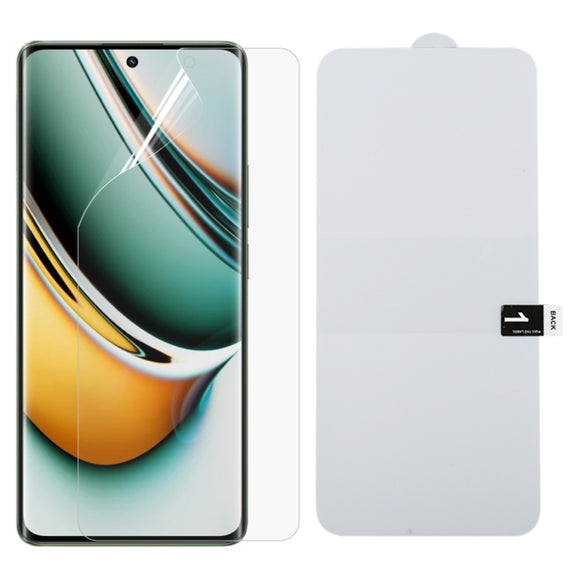 For Realme 11 Pro Full Screen Protector Explosion-proof Hydrogel Film