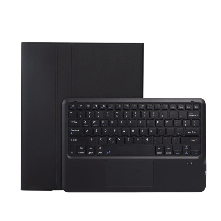 For vivo Pad 2 12.1 inch AV12-A Ultra-thin Split Bluetooth Keyboard Leather Tablet Case with Touchpad(Black)