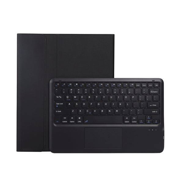 For vivo Pad 2 12.1 inch AV12-A Ultra-thin Split Bluetooth Keyboard Leather Tablet Case with Touchpad(Black)