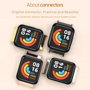 For Redmi Watch 3 Mijobs Flat Hole Breathable TPU Watch Band(Black)