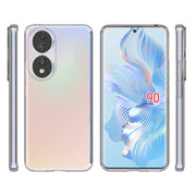 For Honor 90 Water-resistant Texture TPU Phone Case(Transparent)