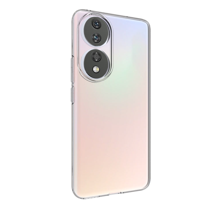 For Honor 90 Water-resistant Texture TPU Phone Case(Transparent)