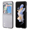 For Samsung Galaxy Z Flip5 ABEEL Diamond Series Black Edge Phone Case(Silver) - free shipping - PMC TechLife - Order now!