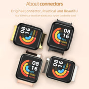 For Redmi Watch 3 Mijobs Honeycomb Texture TPU Watch Band(Midnight Blue Silver)