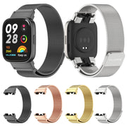 For Redmi Watch 3 Mijobs Milan Magnetic Metal Watch Band(Gold)