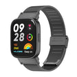 For Redmi Watch 3 Mijobs Milan Buckle Metal Watch Band(Black) - Watch Bands by MIJOBS | Online Shopping South Africa | PMC TechLife | Buy Now Pay Later Mobicred