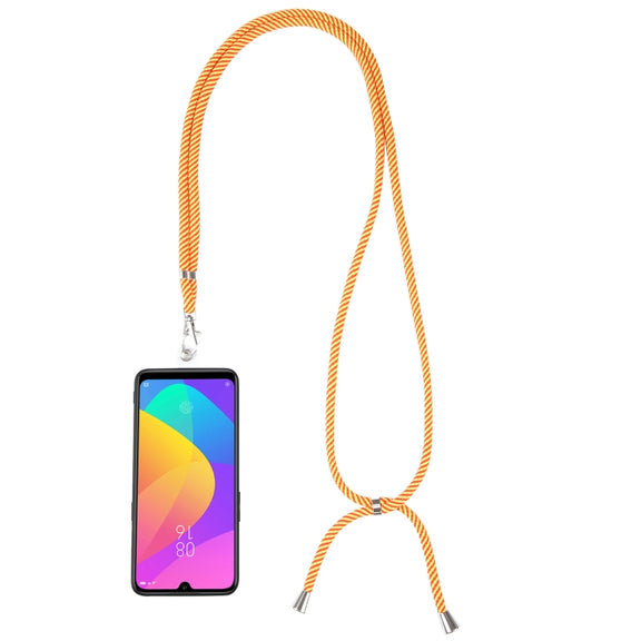 Universal Mixed Color Mobile Phone Lanyard(Yellow Orange)