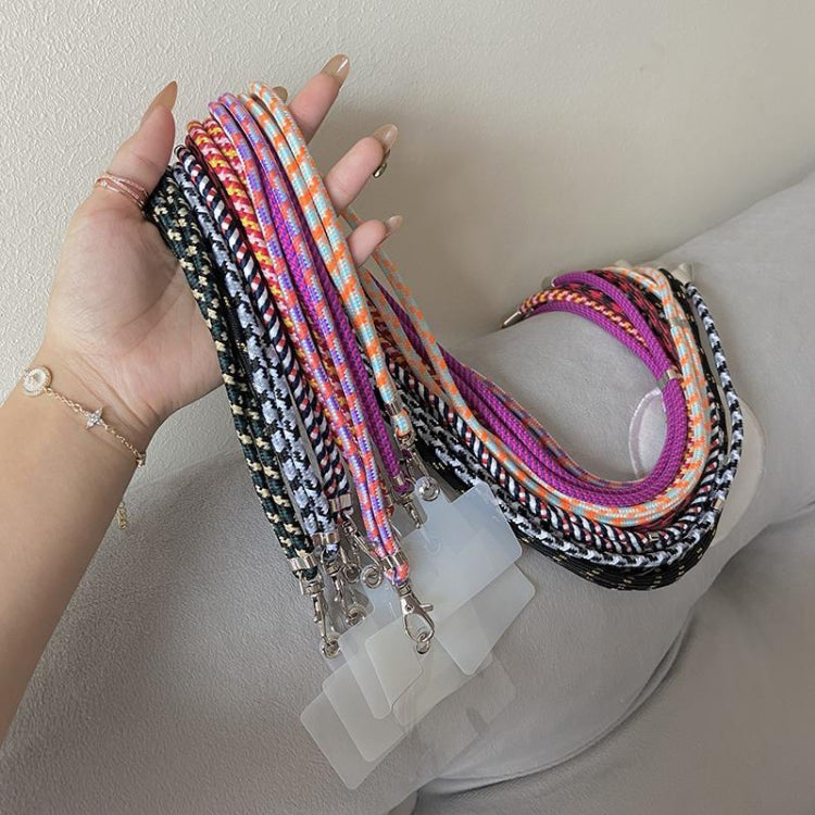 Universal Mixed Color Mobile Phone Lanyard(Yellow Orange)
