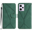 For Xiaomi Redmi Note 12 Pro+ Stitching Embossed Leather Phone Case(Green) - free shipping - PMC TechLife - Order now!