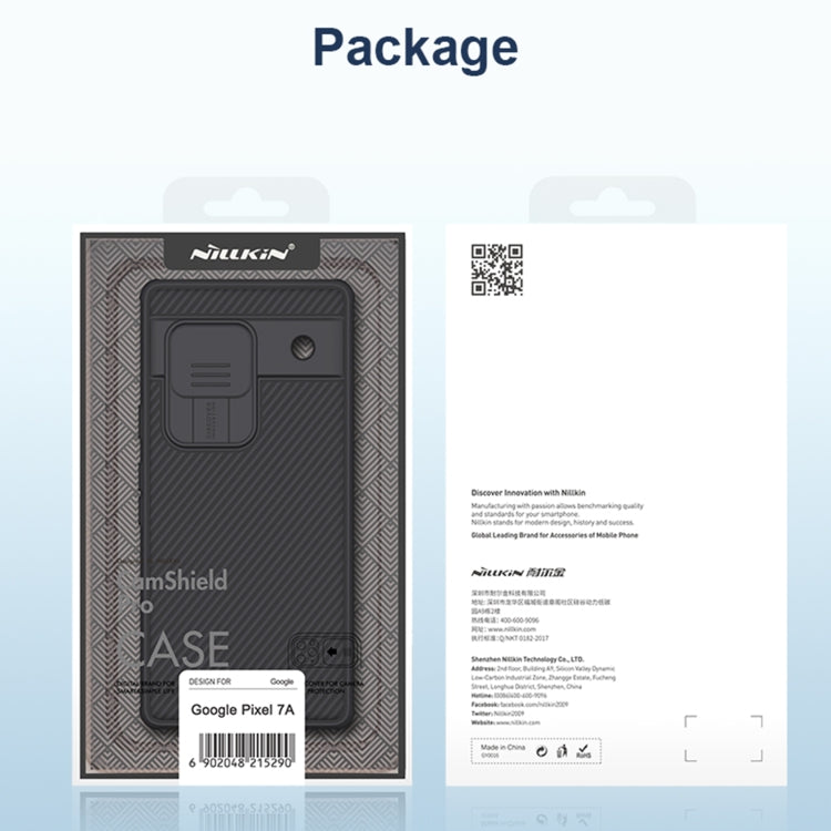 For Google Pixel 7A NILLKIN CamShield Pro PC Phone Case(Blue)