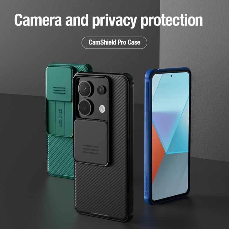 For Xiaomi Redmi Note 13 Pro 5G NILLKIN CamShield Pro PC Phone Case(Blue)