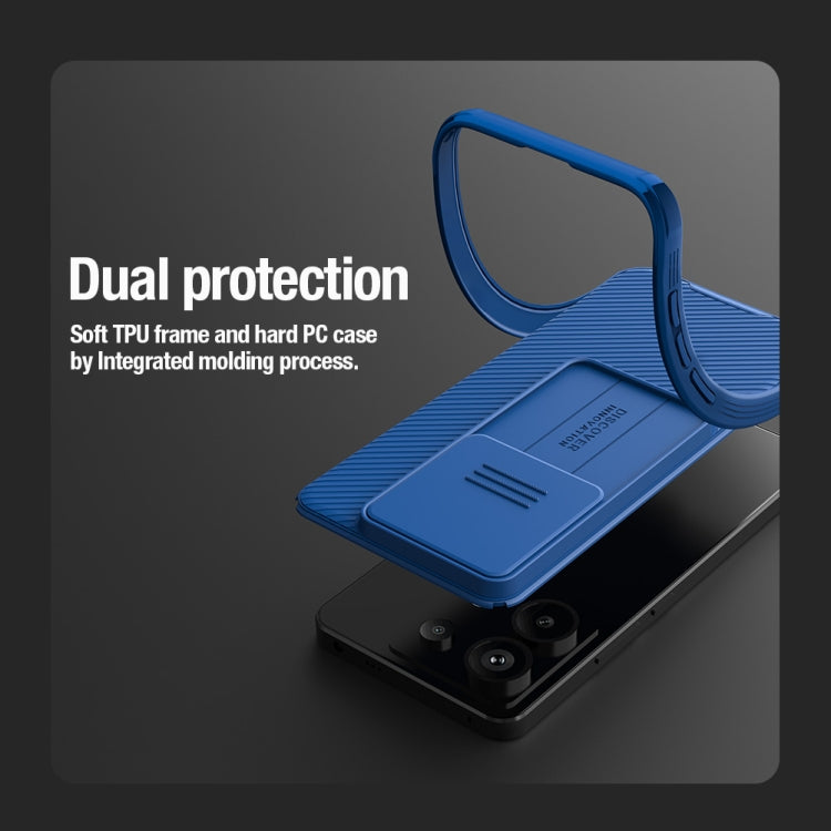 For Xiaomi Redmi Note 13 Pro 5G NILLKIN CamShield Pro PC Phone Case(Black)