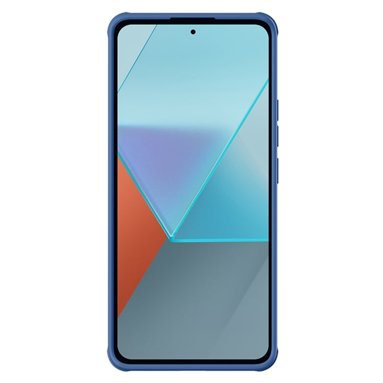 For Xiaomi Redmi Note 13 Pro+ 5G NILLKIN CamShield Pro PC Phone Case(Blue)
